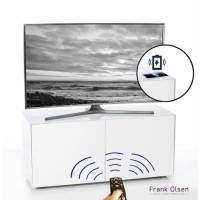 Frank Olsen INTEL1100WHT High Gloss White 1150 unit 55'' screen