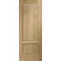 Internal Oak Andria with Raised Mouldings Fire Door - Unfinished, 1981 x 838 x 44 mm