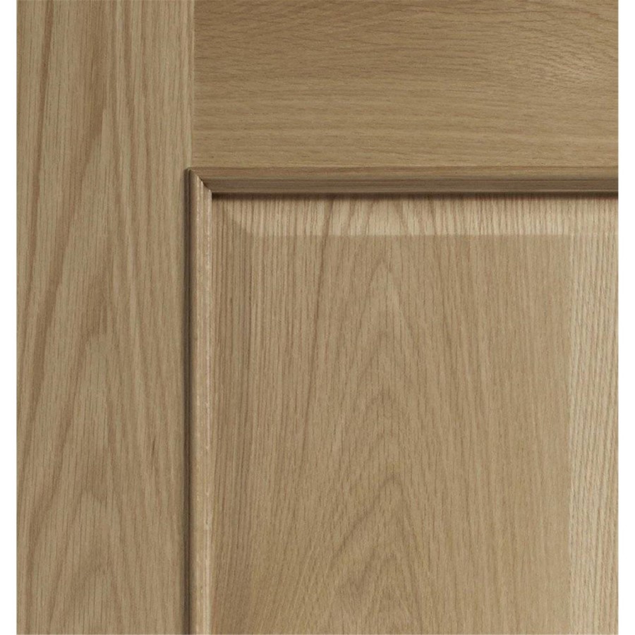 Internal Oak 2-Panel Door - Unfinished - 2040 x 926 x 40mm - Andria - XL Joinery