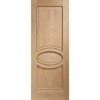 Internal Oak Calabria with Raised Mouldings - Unfinished, 1981 x 838 x 35 mm