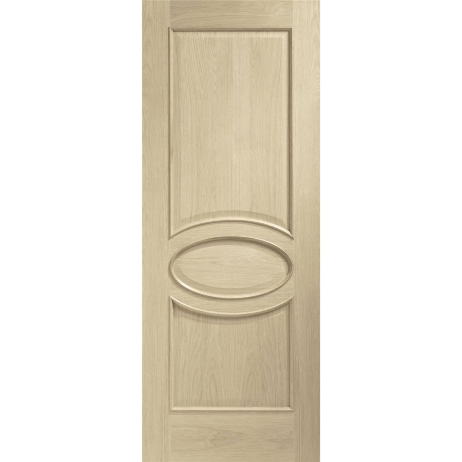 Internal Oak Calabria with Raised Mouldings - Unfinished, 1981 x 838 x 35 mm