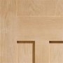 Internal Oak DX Door - Unfinished, 1981 x 686 x 35 mm