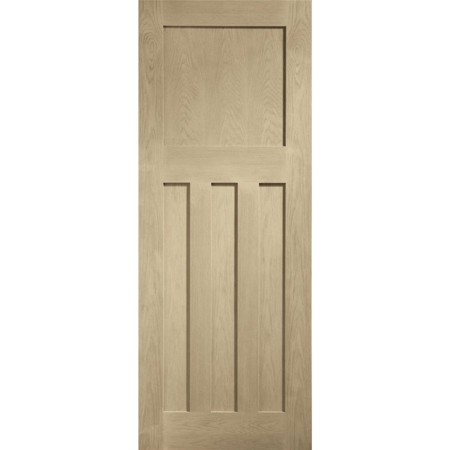 Internal Oak DX Door - Unfinished, 1981 x 838 x 35 mm