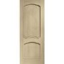 Internal Oak Louis Fire Door with Raised Mouldings - 1981 x 838 x 44 mm, Unfinished