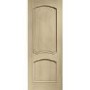 Internal Oak Louis Door with Raised Mouldings - Unfinished, 2040 x 826 x 40 mm