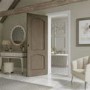 Internal Oak Louis Door with Raised Mouldings - Unfinished, 2040 x 926 x 40 mm