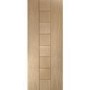 Internal Oak Messina - Unfinished, 1981 x 762 x 35 mm
