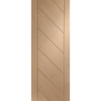 Internal Oak Monza Fire Door - 1981 x 838 x 44 mm, Unfinished