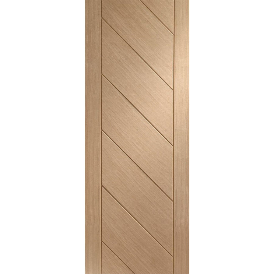 Internal Oak Monza Fire Door - 2040 x 726 x 44 mm, Unfinished