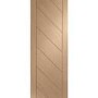 Internal Oak Monza Fire Door - 2040 x 726 x 44 mm, Unfinished