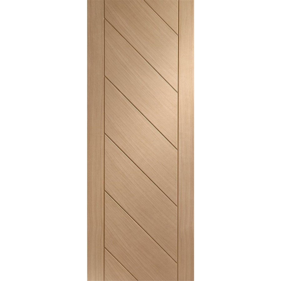 Internal Oak Monza Fire Door - 2040 x 726 x 44 mm, Unfinished
