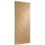 Internal Oak Monza Fire Door - 2040 x 726 x 44 mm, Unfinished