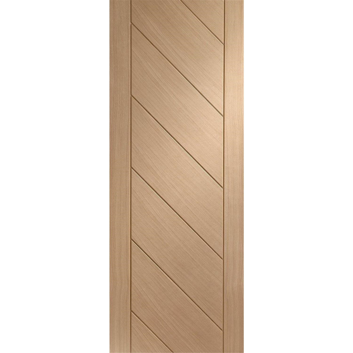 Xl Joinery Brown Internal Oak Door - Unfinished - 2040 X 726 X 40Mm - Monza