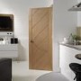 Internal Oak Monza - Unfinished, 2040 x 726 x 40 mm