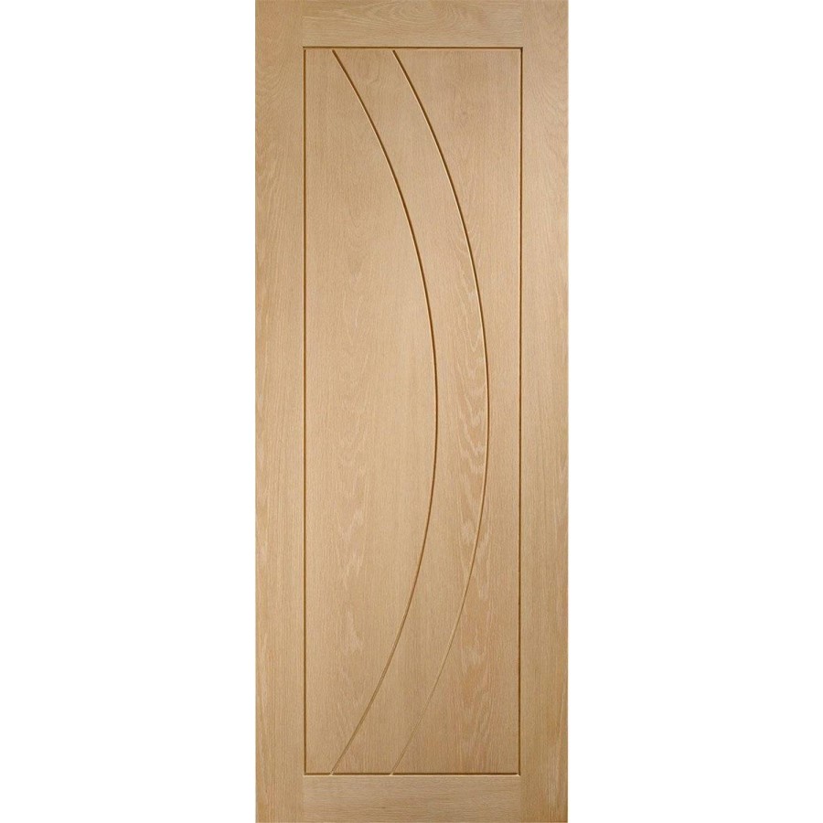 Internal Oak FD30 Fire Door - Unfinished - 2040 x 626 x 44mm - Salerno - XL Joinery