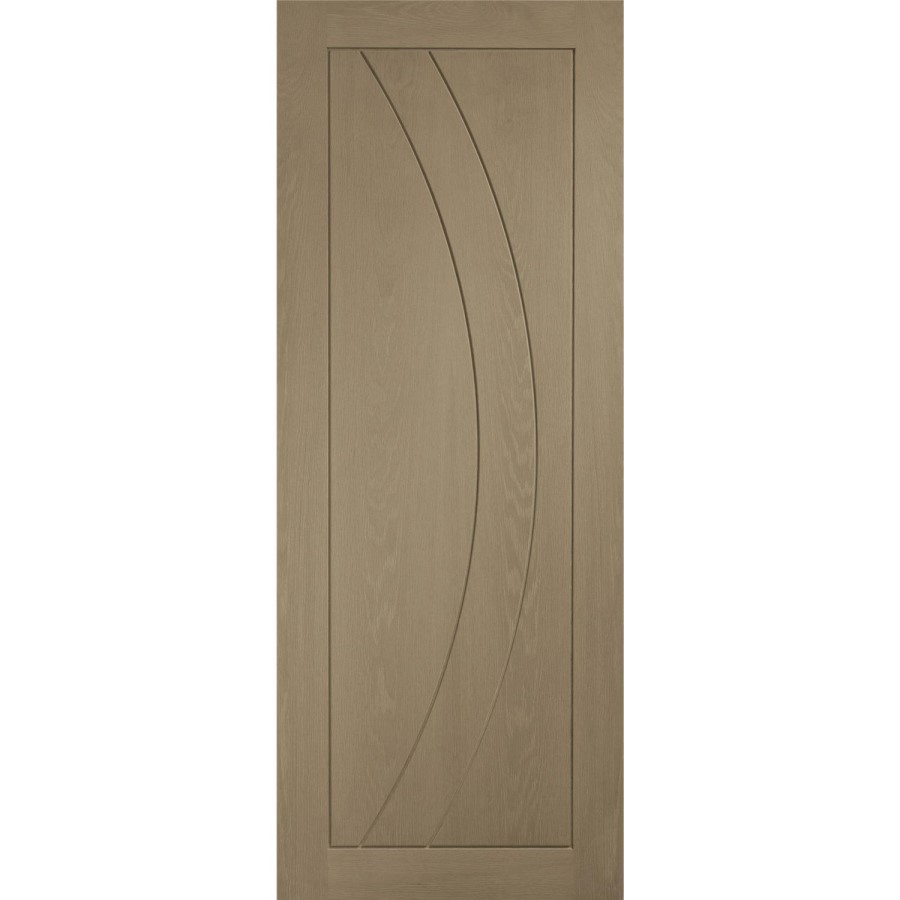 Internal Oak Salerno - Unfinished, 2040 x 826 x 40 mm