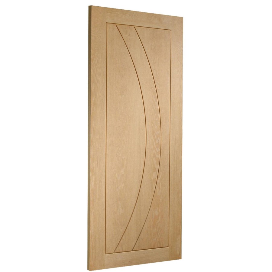 Internal Oak Salerno - Unfinished, 2040 x 826 x 40 mm