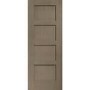 Internal Oak Shaker 4 Panel Fire Door - 1981 x 838 x 44 mm, Unfinished