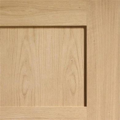 Internal Oak 4-Panel Shaker FD30 Fire Door - Unfinished - 1981 x 838 x 44mm - XL Joinery