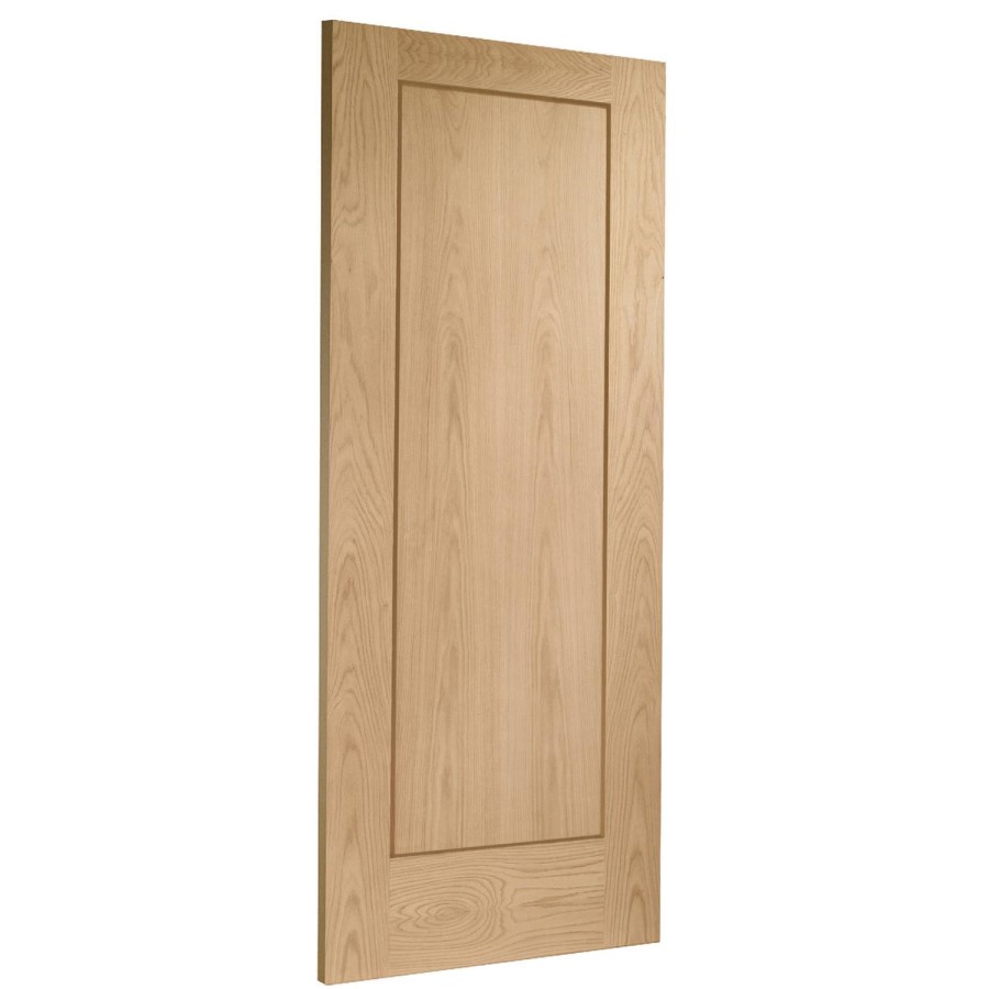 Internal Oak One-Panel Door - Unfinished - 1981 x 762 x 35mm - Pattern 10 - XL Joinery