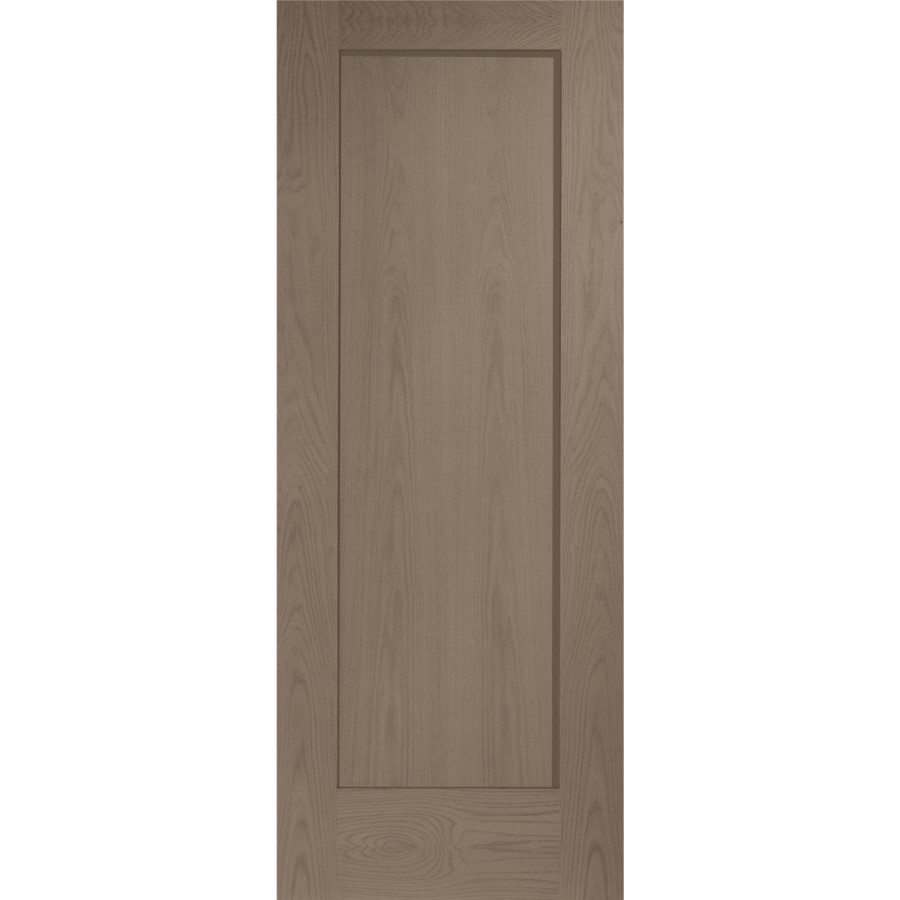 Internal Oak One-Panel FD30 Fire Door - Unfinished - 1981 x 838 x 44mm - Pattern 10 - XL Joinery
