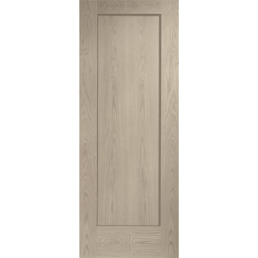 Internal Oak One-Panel FD30 Fire Door - Unfinished - 1981 x 838 x 44mm - Pattern 10 - XL Joinery