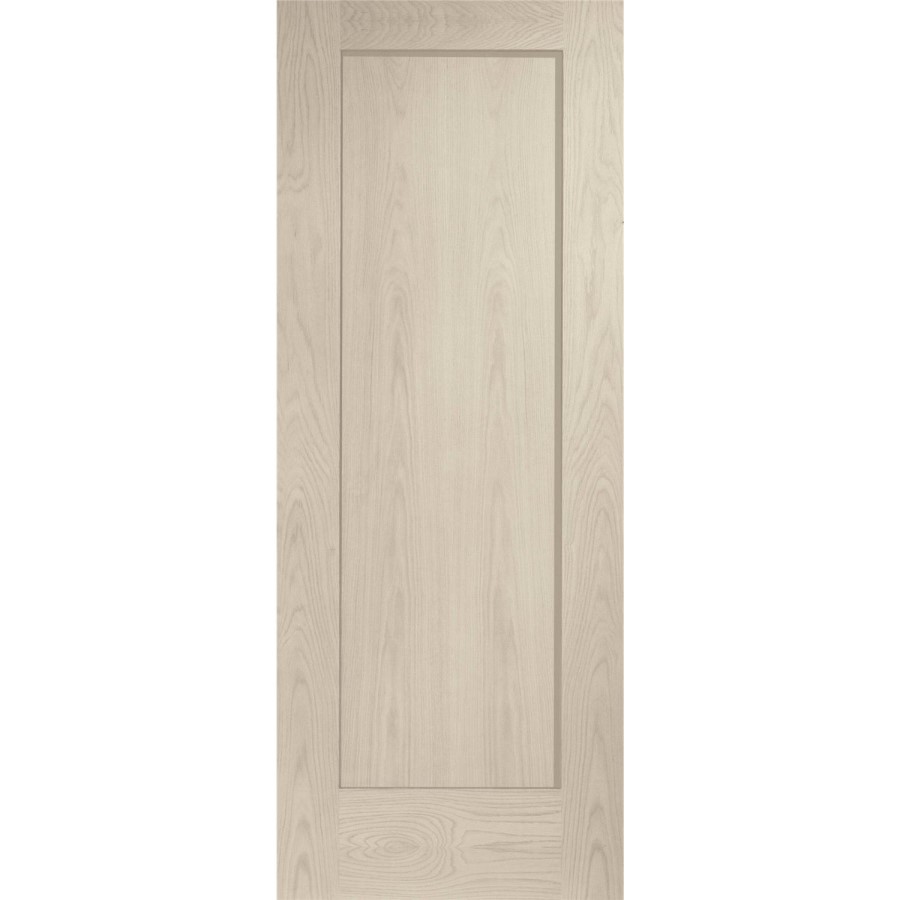 Internal Oak One-Panel FD30 Fire Door - Unfinished - 1981 x 838 x 44mm - Pattern 10 - XL Joinery