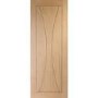 Internal Oak Verona Fire Door - 1981 x 686 x 44 mm, Unfinished