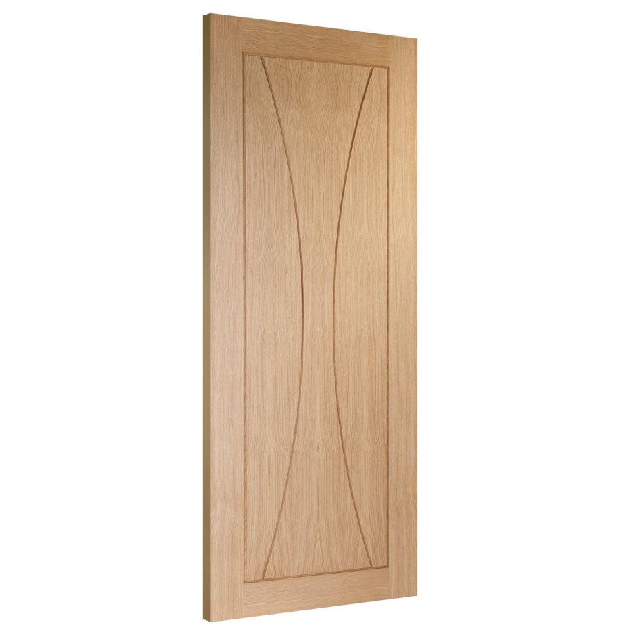 Internal Oak FD30 Fire Door - Unfinished - 1981 x 686 x 44mm - Verona - XL Joinery