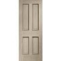 Internal Oak Victorian 4 Panel with Raised Mouldings - Unfinished, 1981 x 610 x 35 mm