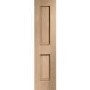 Internal Oak Victorian 4 Panel with Raised Mouldings - Unfinished, 1981 x 610 x 35 mm