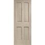 Internal Oak Victorian 4 Panel Door - Unfinished, 1981 x 686 x 35 mm