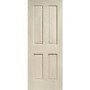 Internal Oak Victorian 4 Panel Door - Unfinished, 1981 x 686 x 35 mm