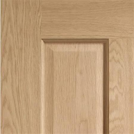 Internal Oak Victorian 4 Panel Door - Unfinished, 1981 x 762 x 35 mm