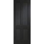 Victorian Shaker 4 Panel Internal Oak Door - Unfinished, 2040 x 726 x 40 mm
