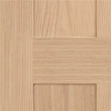Internal Oak Victorian 4-Panel Shaker Door - Unfinished - 2040 x 926 x 40mm - Victoria - XL Joinery