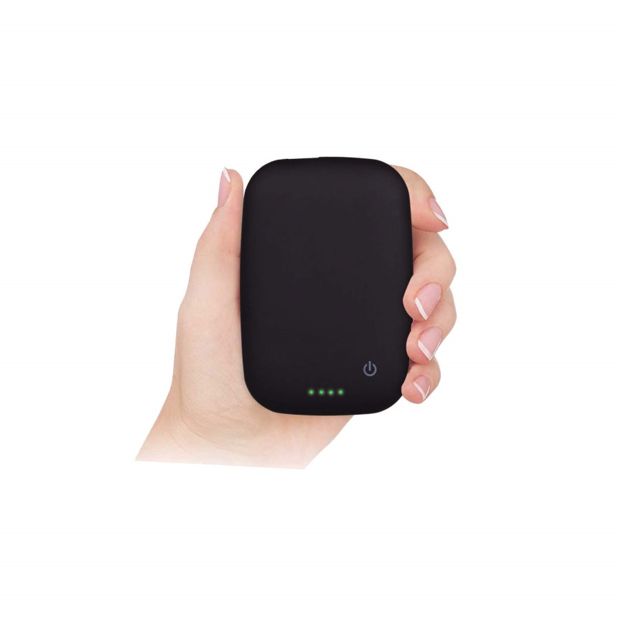 4000mAh Power Bank With Qi Wireless Charging Pad 2in1 - Black