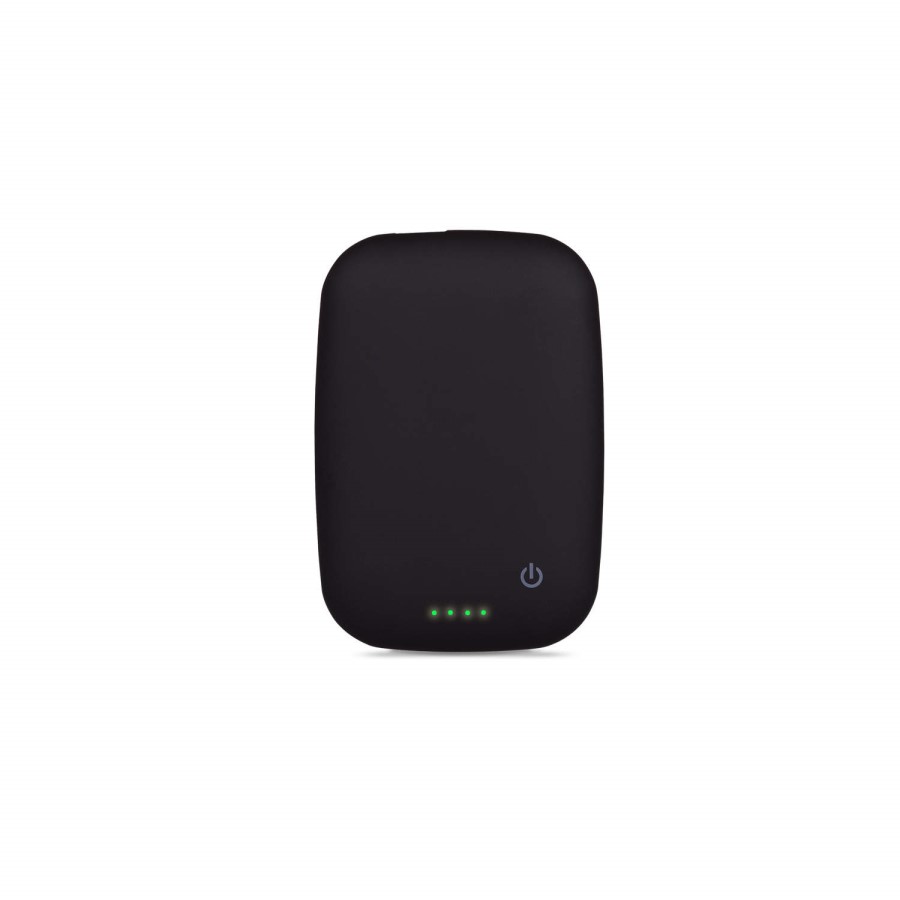 4000mAh Power Bank With Qi Wireless Charging Pad 2in1 - Black