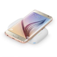 4000mAh Power Bank With Qi Wireless Charging Pad 2in1 - White 
