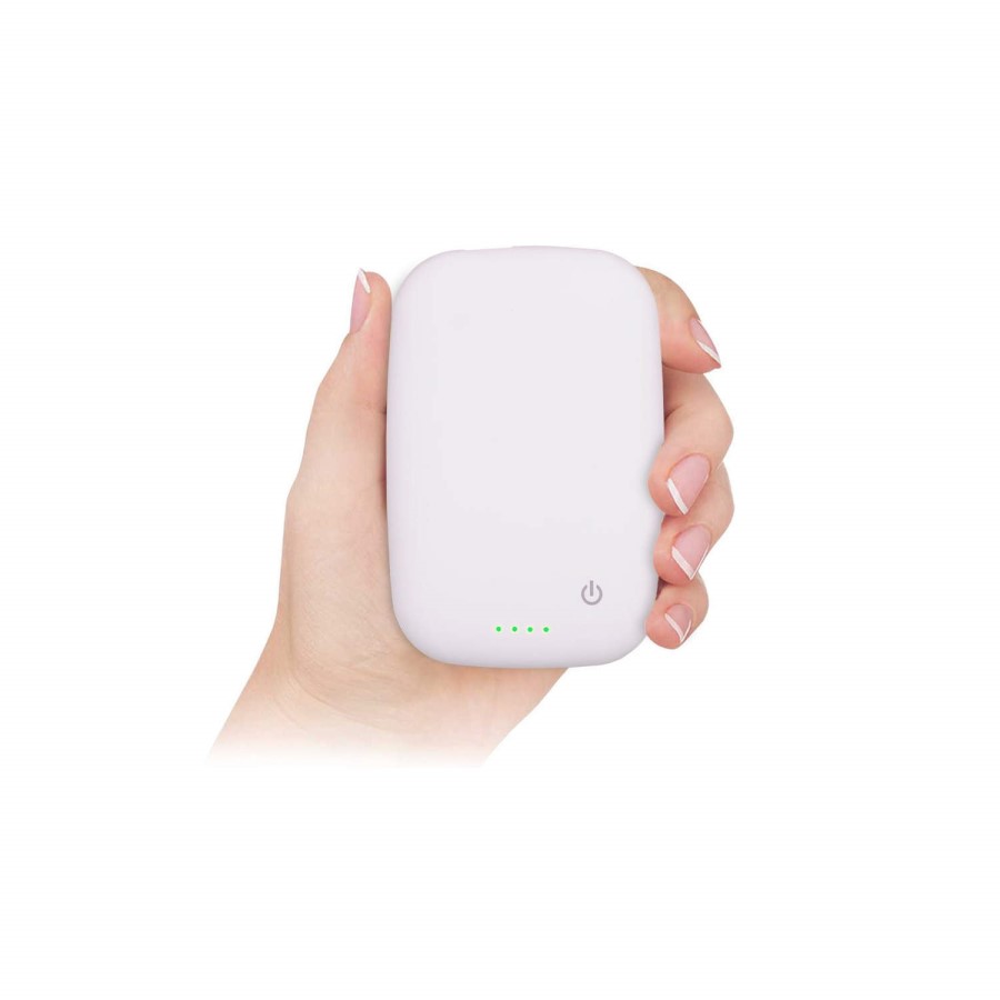 4000mAh Power Bank With Qi Wireless Charging Pad 2in1 - White 