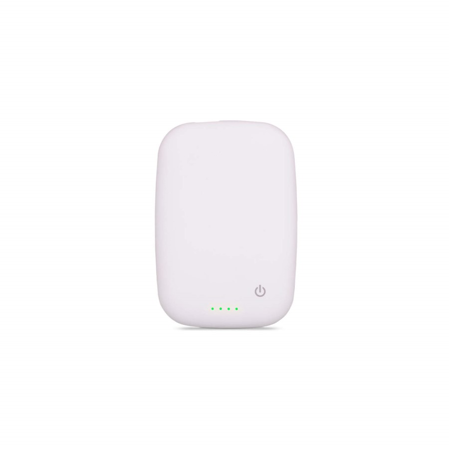 4000mAh Power Bank With Qi Wireless Charging Pad 2in1 - White 