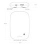 4000mAh Power Bank With Qi Wireless Charging Pad 2in1 - White 