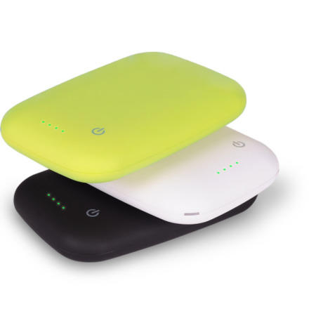 4000mAh Power Bank With Qi Wireless Charging Pad 2in1 - White 