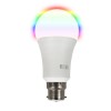 electriQ Dimmable Smart colour Wifi LED Bulb with B22 bayonet base - Alexa &amp; Google Home compatible