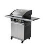 Boss Grill Alabama Elite - 3 Burner Gas BBQ Grill with Side Burner - Stainless Steel