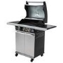 Boss Grill Alabama Elite - 3 Burner Gas BBQ Grill with Side Burner - Stainless Steel