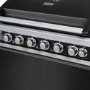 Boss Grill Alabama Elite - 6 Burner Gas BBQ Grill with Side Burner - Black