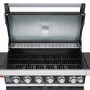 Boss Grill Alabama Elite - 6 Burner Gas BBQ Grill with Side Burner - Black