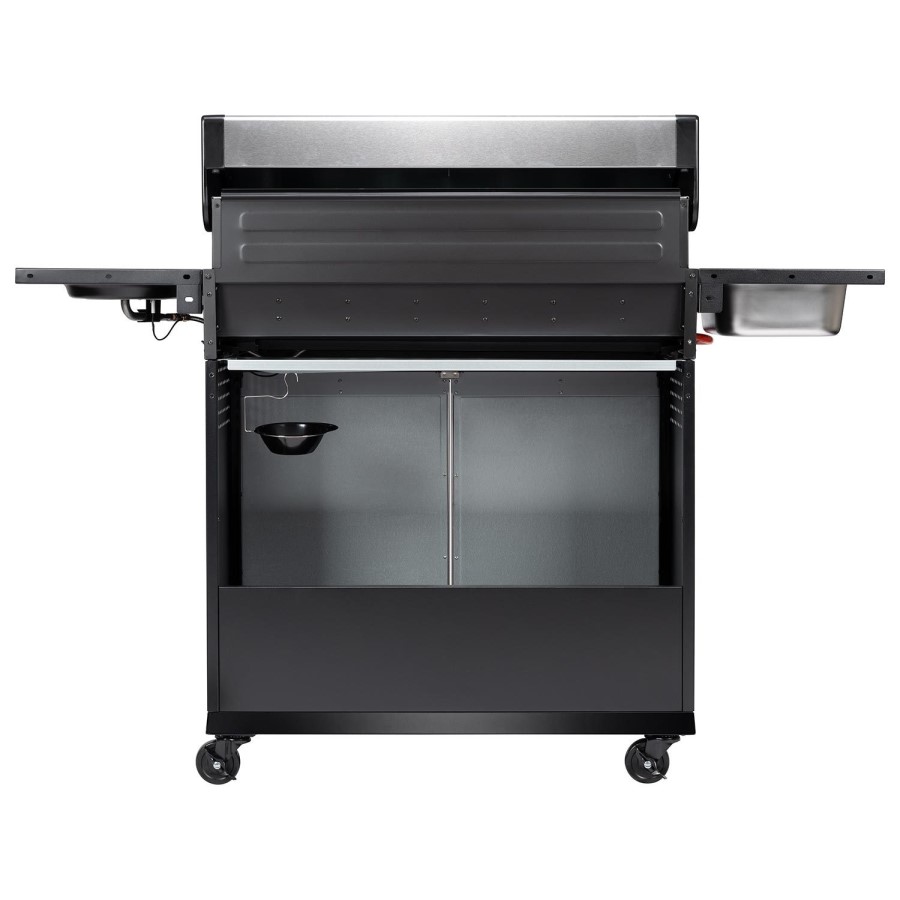 Boss Grill Alabama Elite - 6 Burner Gas BBQ with Side Burner - Stainless Steel