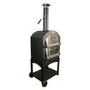 3-in-1 Charcoal Outdoor Pizza Oven BBQ & Smoker - Includes BBQ Cover and Utensil Set